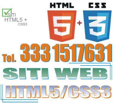 progetto e realizzo, siti web, HTML5/CSS3 in HTML/DHTML/HTML5/PHP5 con css3 - realizzo siti web html5