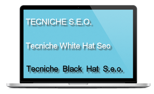 utilizzo delle tecniche autorizzate White Hat Seo e tecniche Black Hat Seo; progettazione siti, web marketing (SEM), perfetta indicizzazione posizionamento motori di ricerca